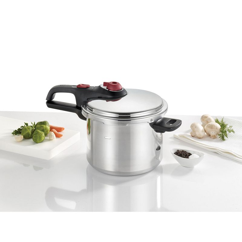 T-Fal Initiatives 6-qt. Secure Aluminum Pressure Cooker