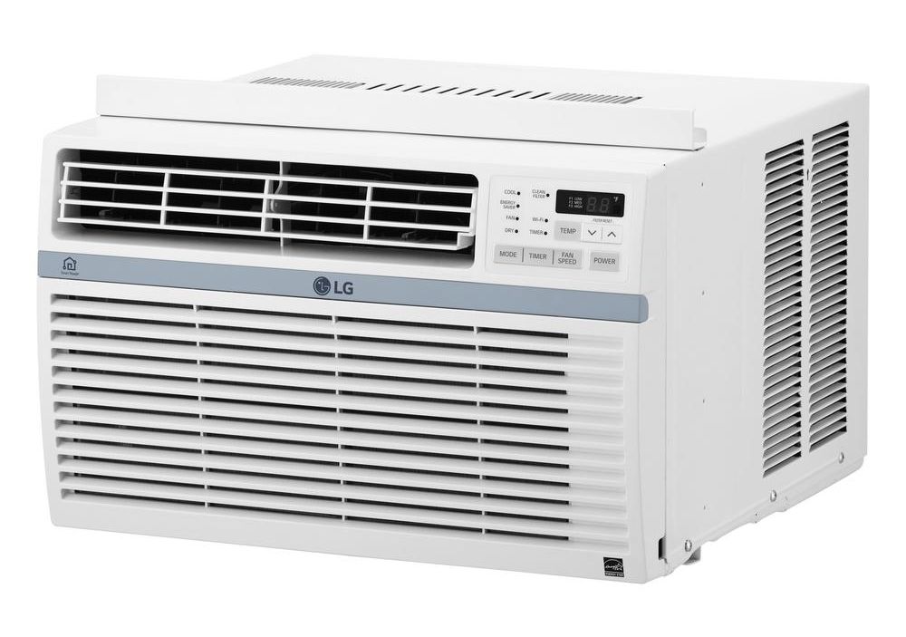 LG 10，000 BTU 12.1 EER 115V Smart Wi-Fi Enabled Window Air Conditioner