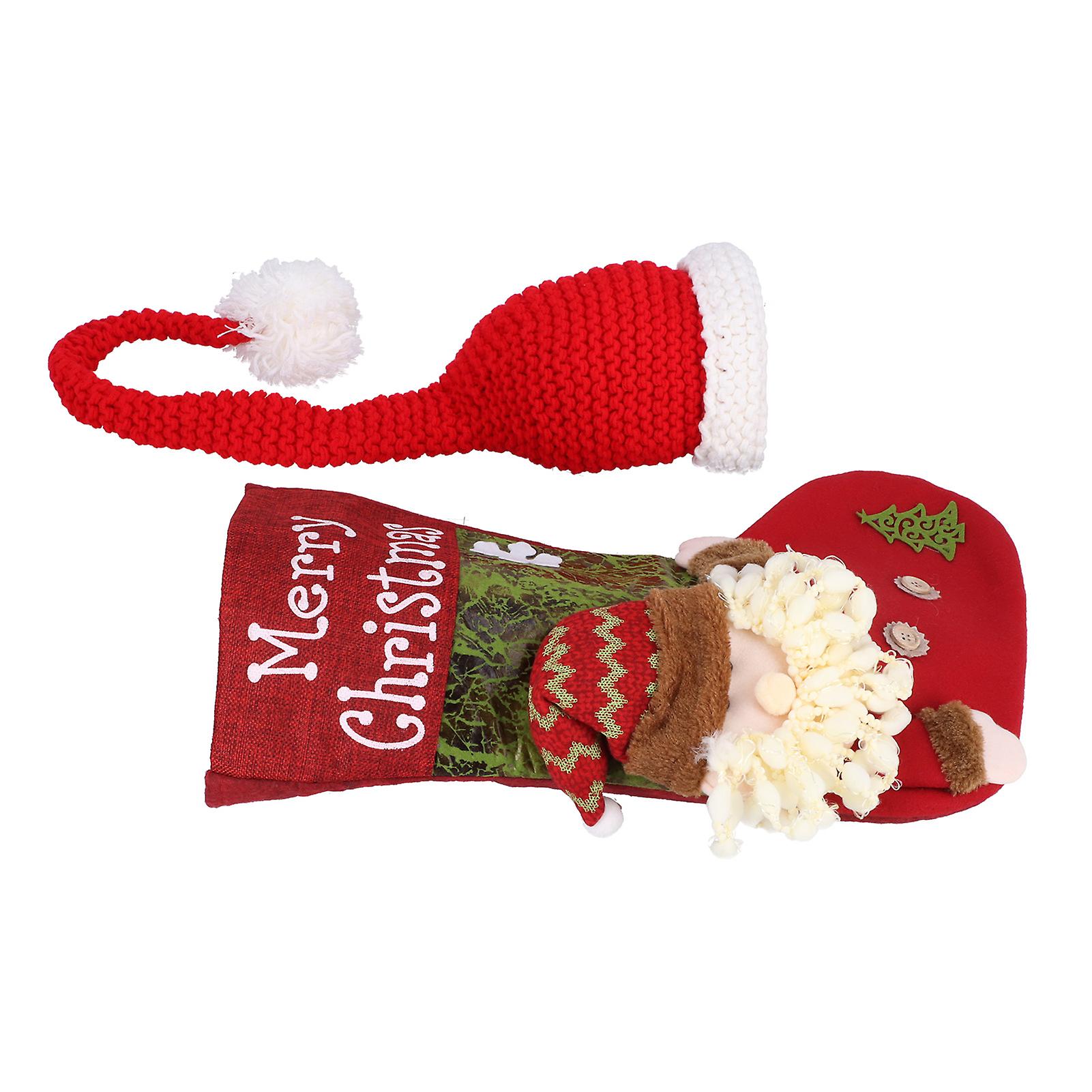 Newborn Photography Sleeping Bag Hat Cute Exquisite Baby Infant Christmas Sleeping Bag Propssanta Claus