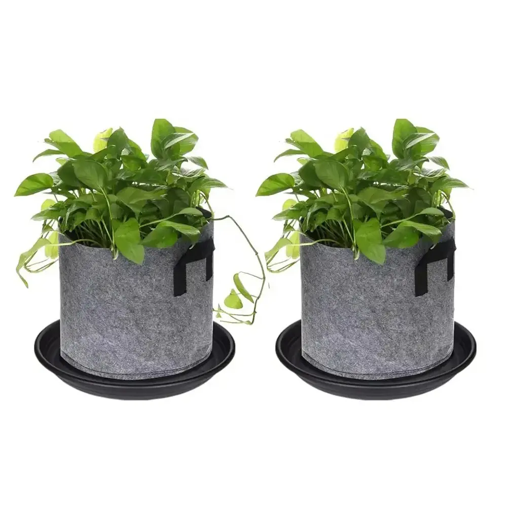 Swift Factory Supply Nursery 1/2/3/5/7/8/10/15/20/25 Gallon Plastic Pots for Gardening