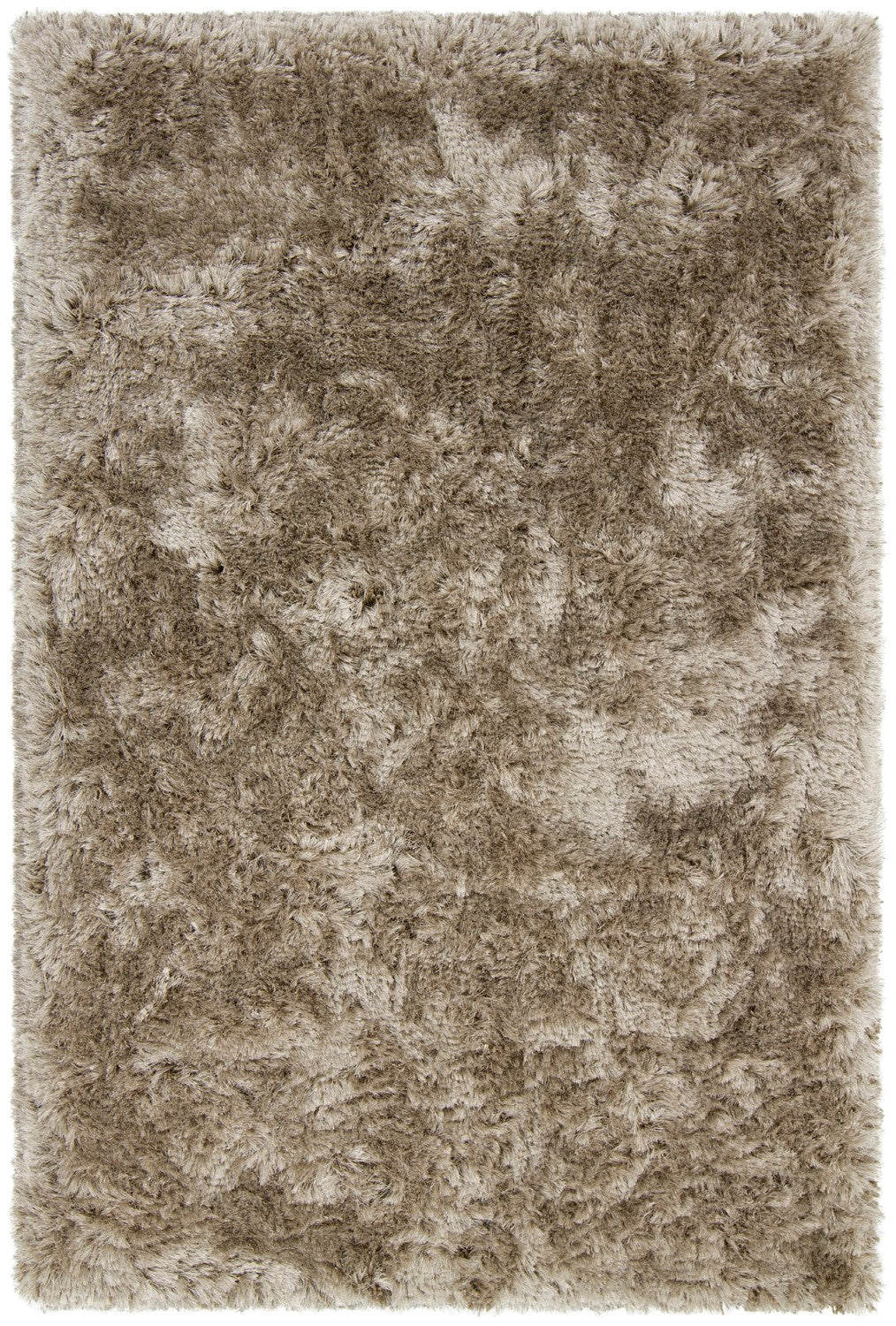 Giulia Tan Hand Woven Shag Rug