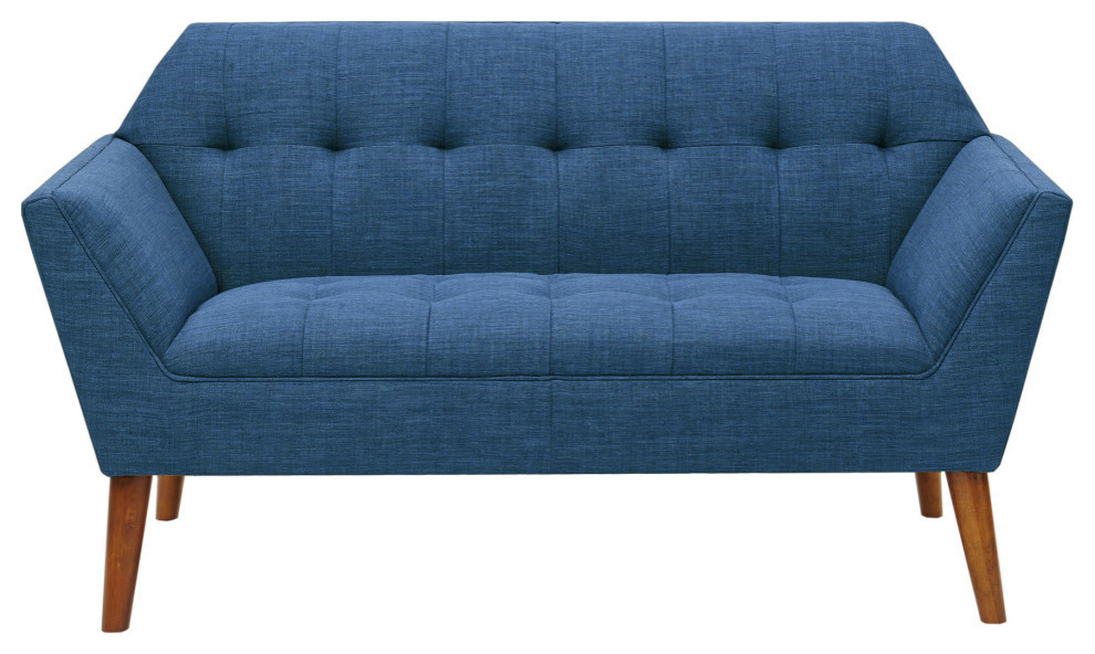 INK+IVY Newport Loveseat   Midcentury   Loveseats   by Olliix  Houzz