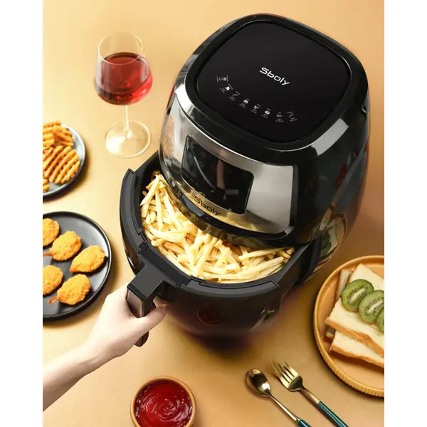 Sboly 8.9 QT 8 Mode Air Fryer with LCD Digital Touch Screen