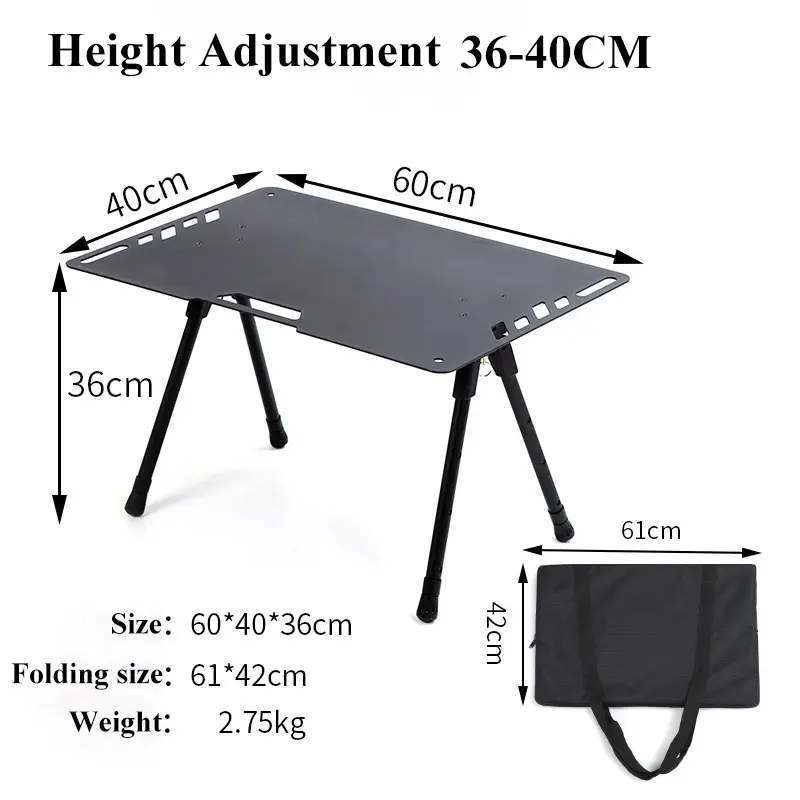 New Aluminium oy IGT Camping Table Outdoor Folding table