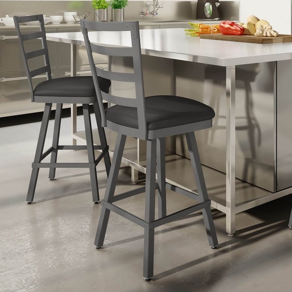 Amisco Century Swivel Counter and Bar Stool