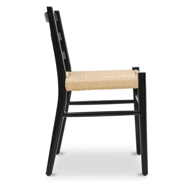 Poly and Bark Ray Dining Chair 2.0 (Set of 2) - Solid Wood Frame