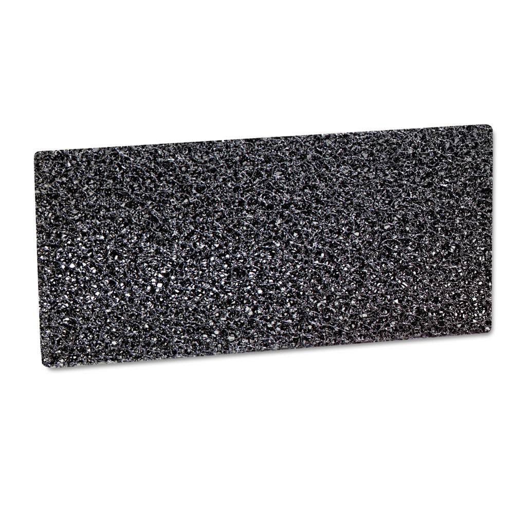 3M 4-58 in. x 10 in. Black Doodlebug Hi-Productivity Stripping Sponge Pad (40Carton) MMM05241