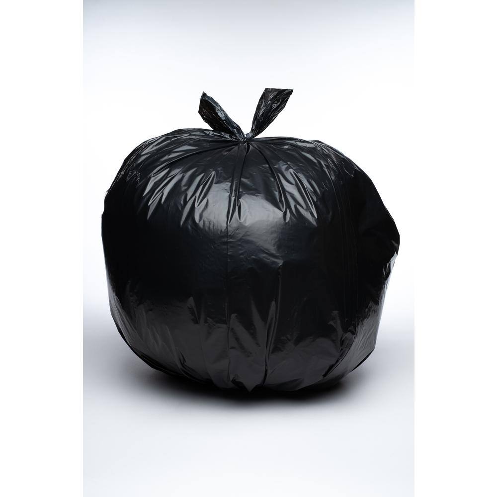 33 Gallon Black Low Density EZ Tie Closure Trash Bag (100-Count) RCT-33XXX