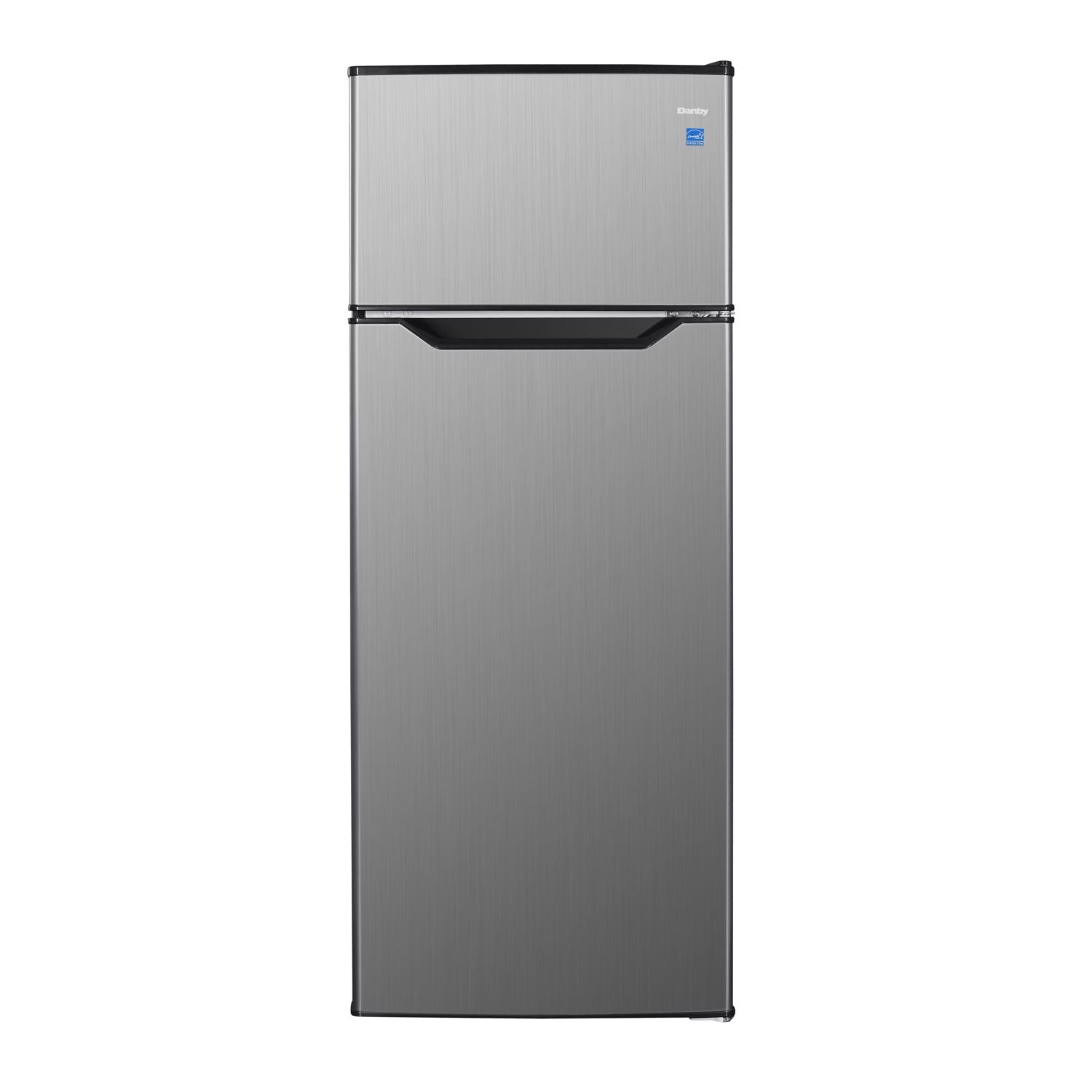 Danby 7.4 ft Silver Stainless Steel Refrigerator 145 W