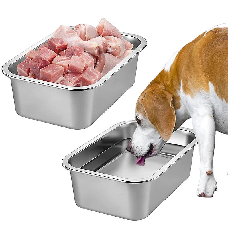 4.5L stainless steel dog bowl