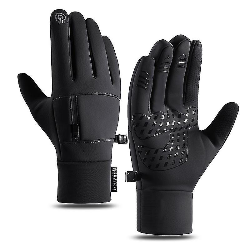 Winter Gloves Waterproof Thermal Sport Glove For Men Women For Running Cycling Driving Hiking，warm Glove For Work-xxl