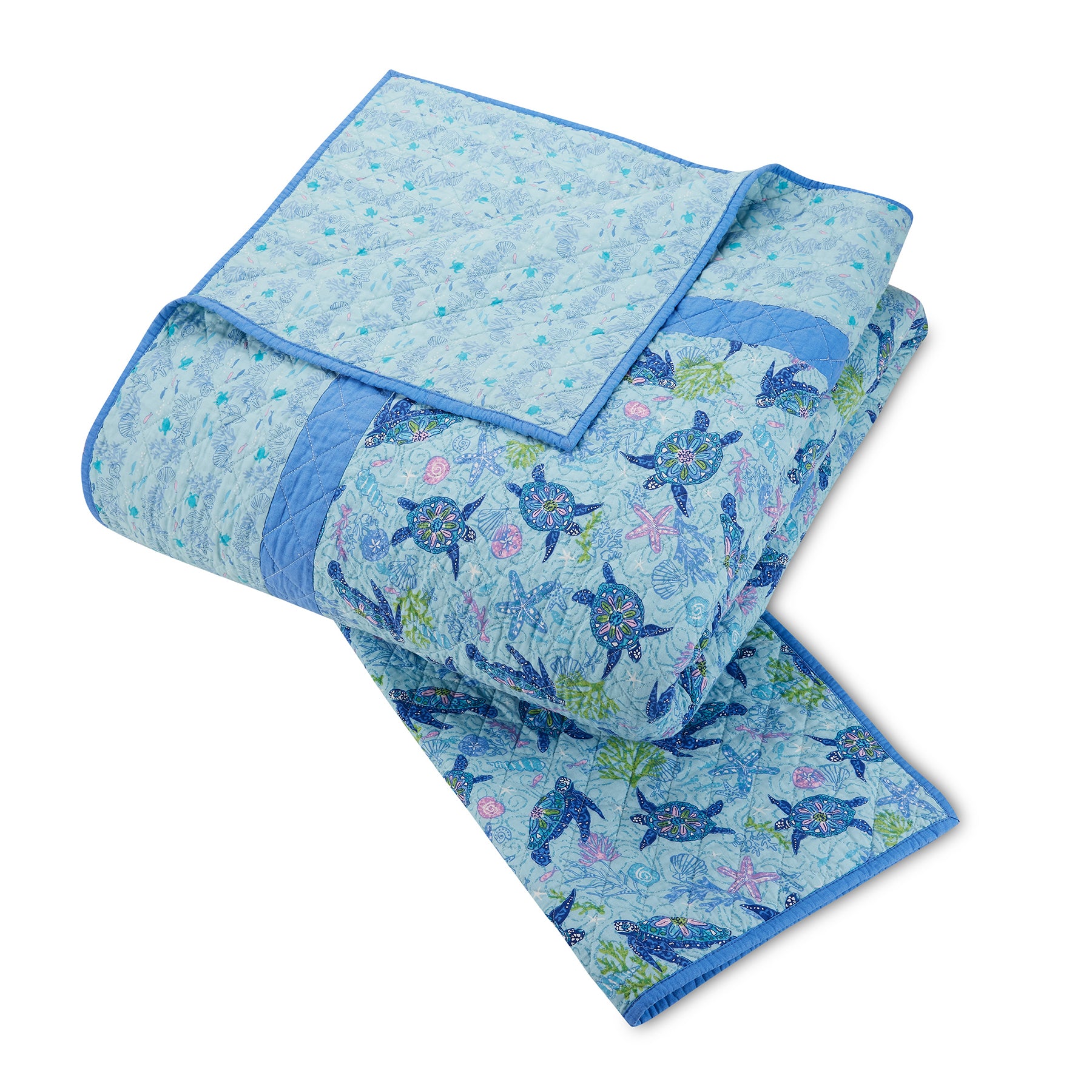 Turtle Dream Quilt Set, Twin