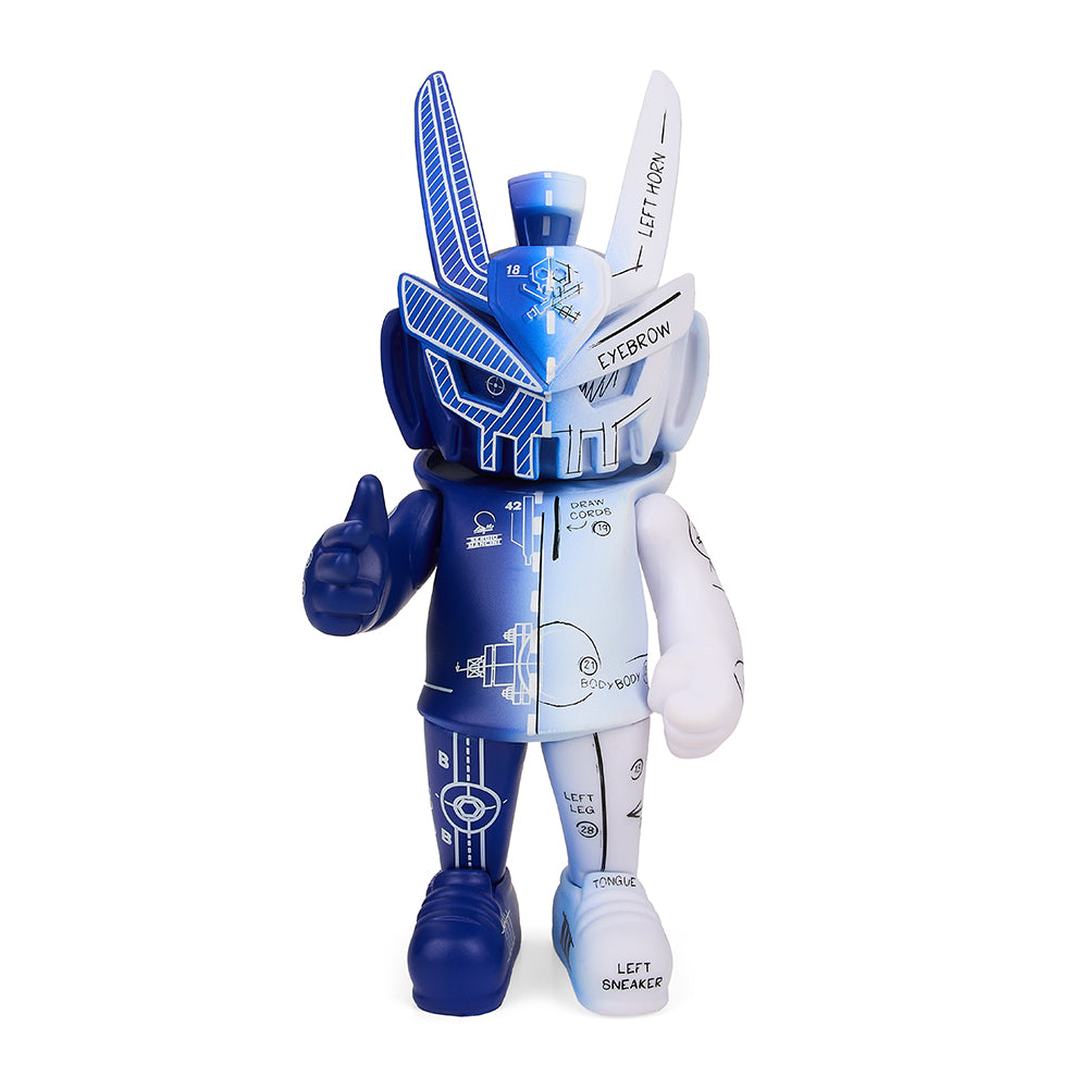 Sergio Mancini x Quiccs TEQ63 6” Art Figure - Blueprint Edition (2022 Con Exclusive)