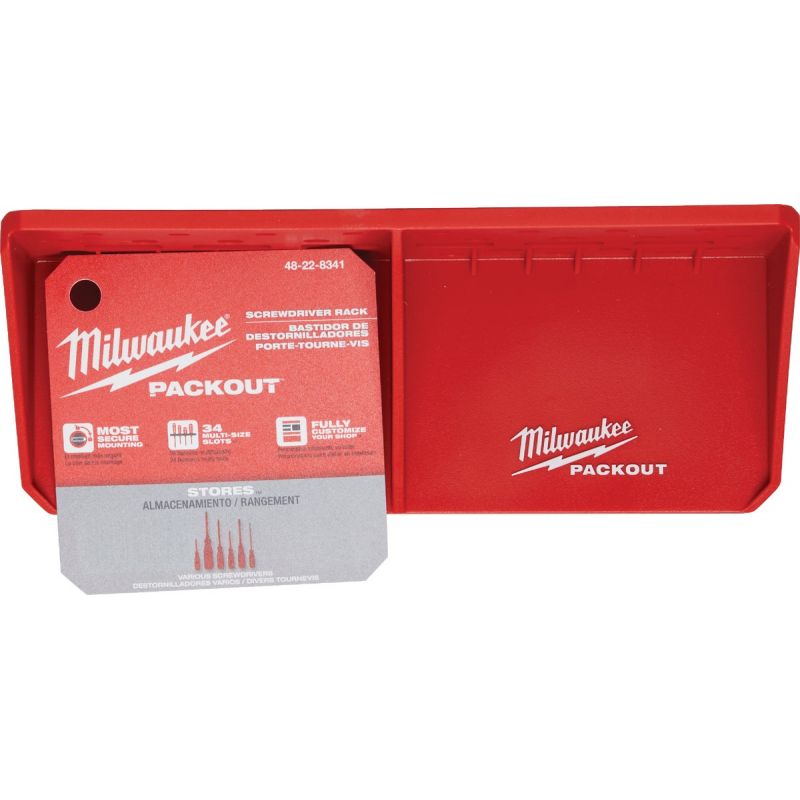 MW PACKOUT Screwdriver Rack Red