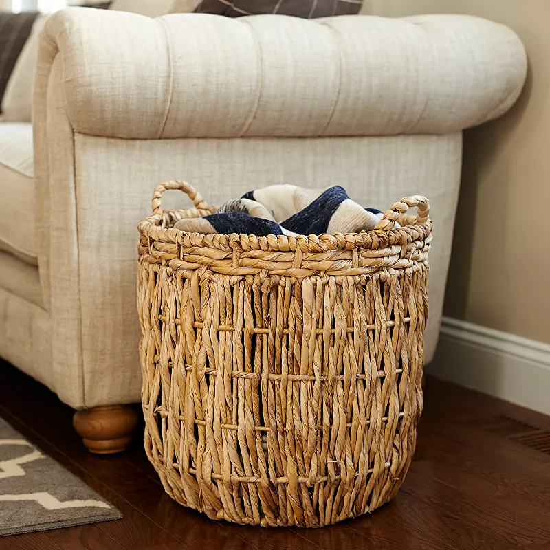 Household Essentials Tall Round Floor Basket