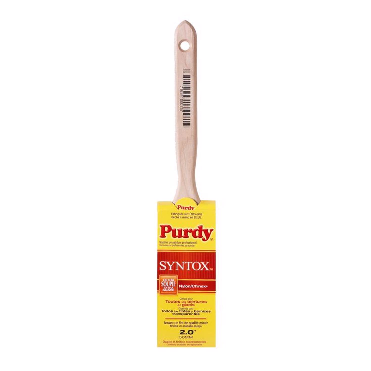 Purdy Syntox Flat 2 in. Extra Soft Flat Trim Paint Brush