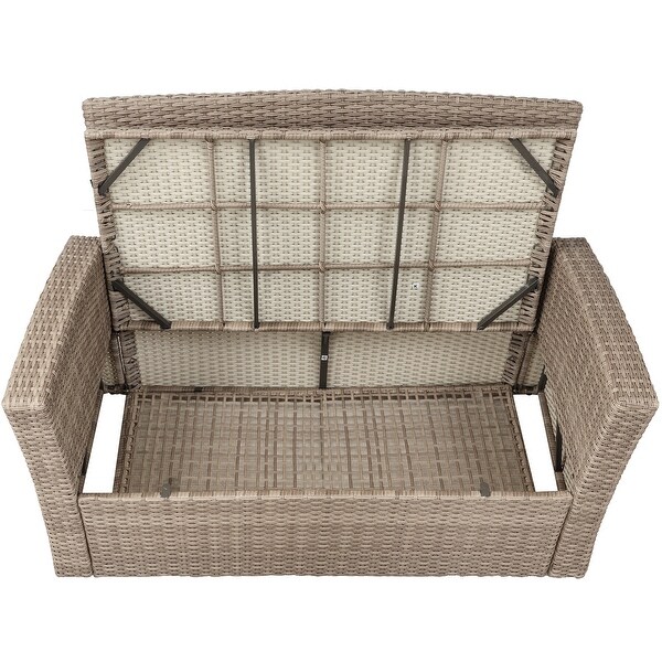 4 Piece Outdoor Conversation Set - Overstock - 37457944