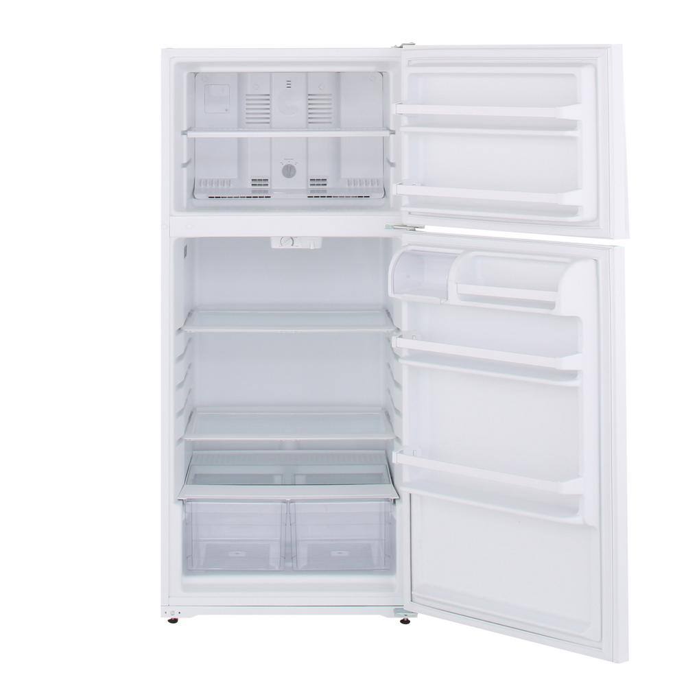 Whirlpool 14.3 cu. ft. Top Freezer Refrigerator in White WRT314TFDW