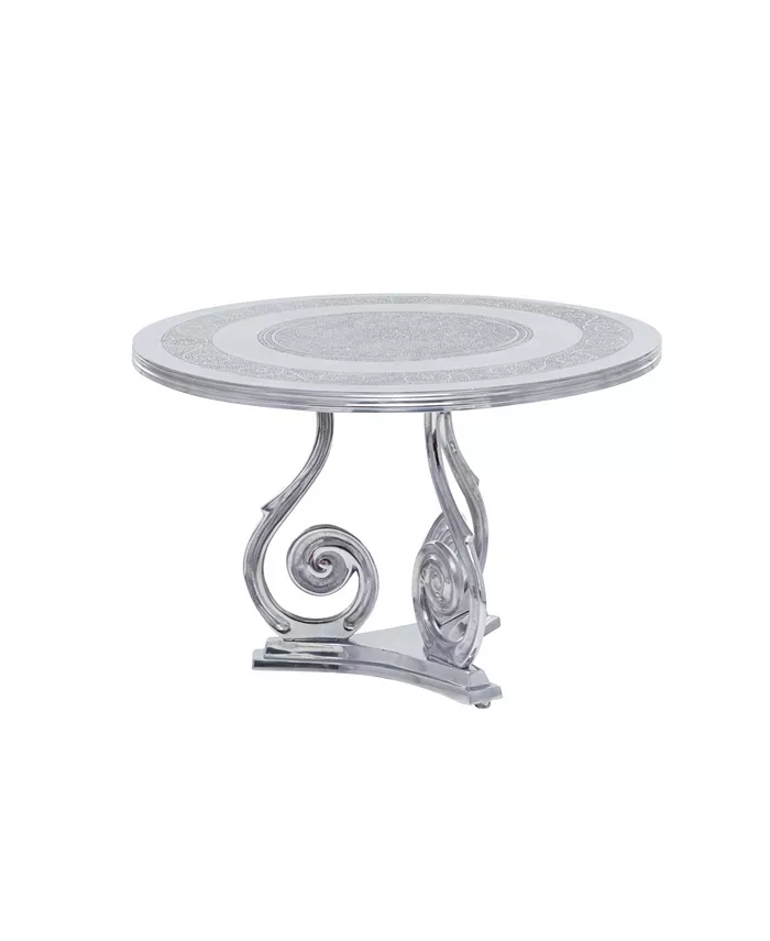 Rosemary Lane Aluminum Traditional Coffee Table