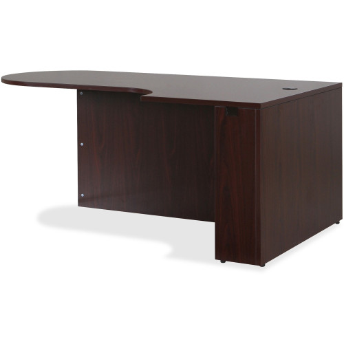 Lorell Essentials Right Peninsula Desk Box 1 of 2 (59550)