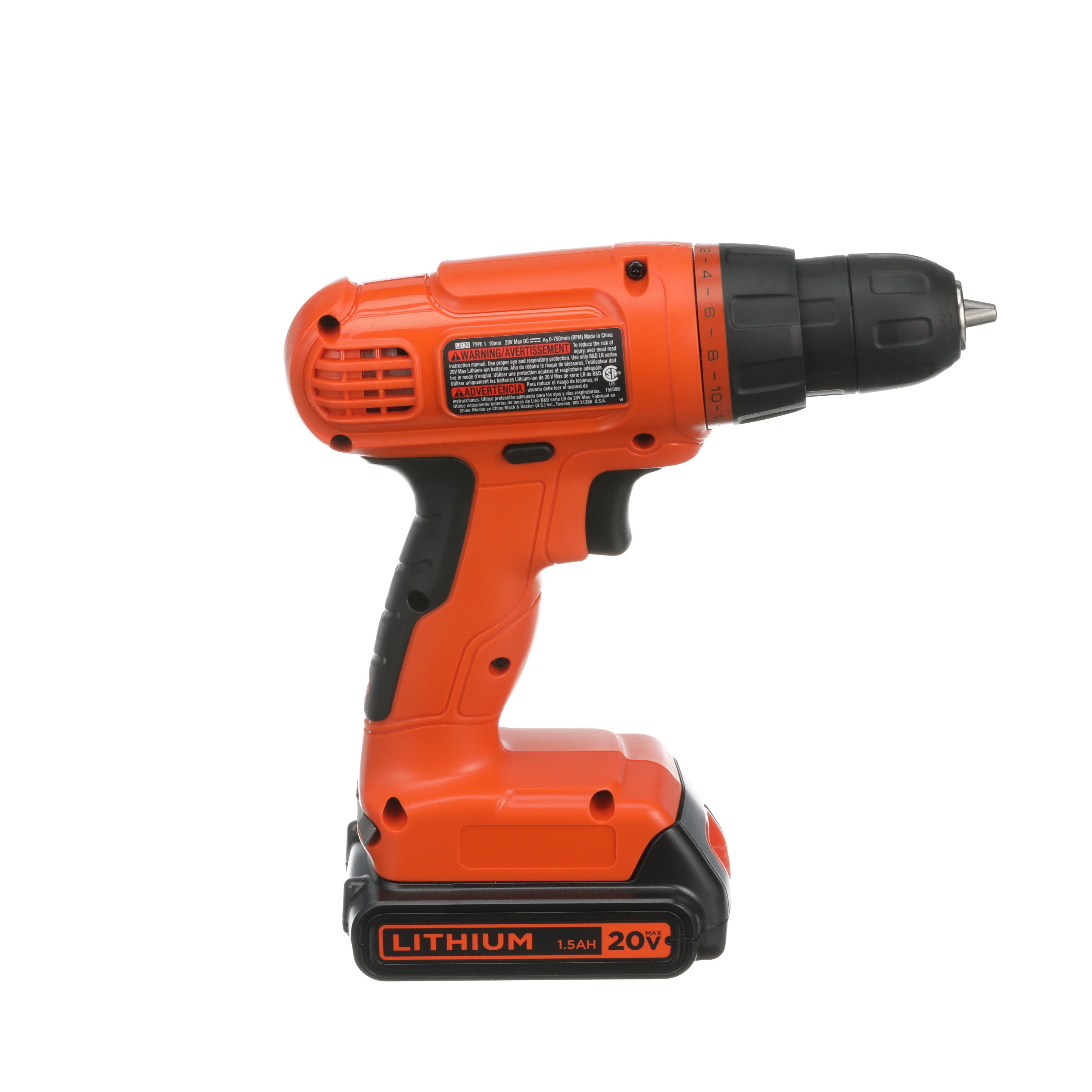 20V MAX* POWERCONNECT™ Cordless Drill Kit + 100 pc. Kit