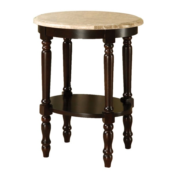 Furniture of America Arboreta Traditional 21-inch 1-shelf Side Table