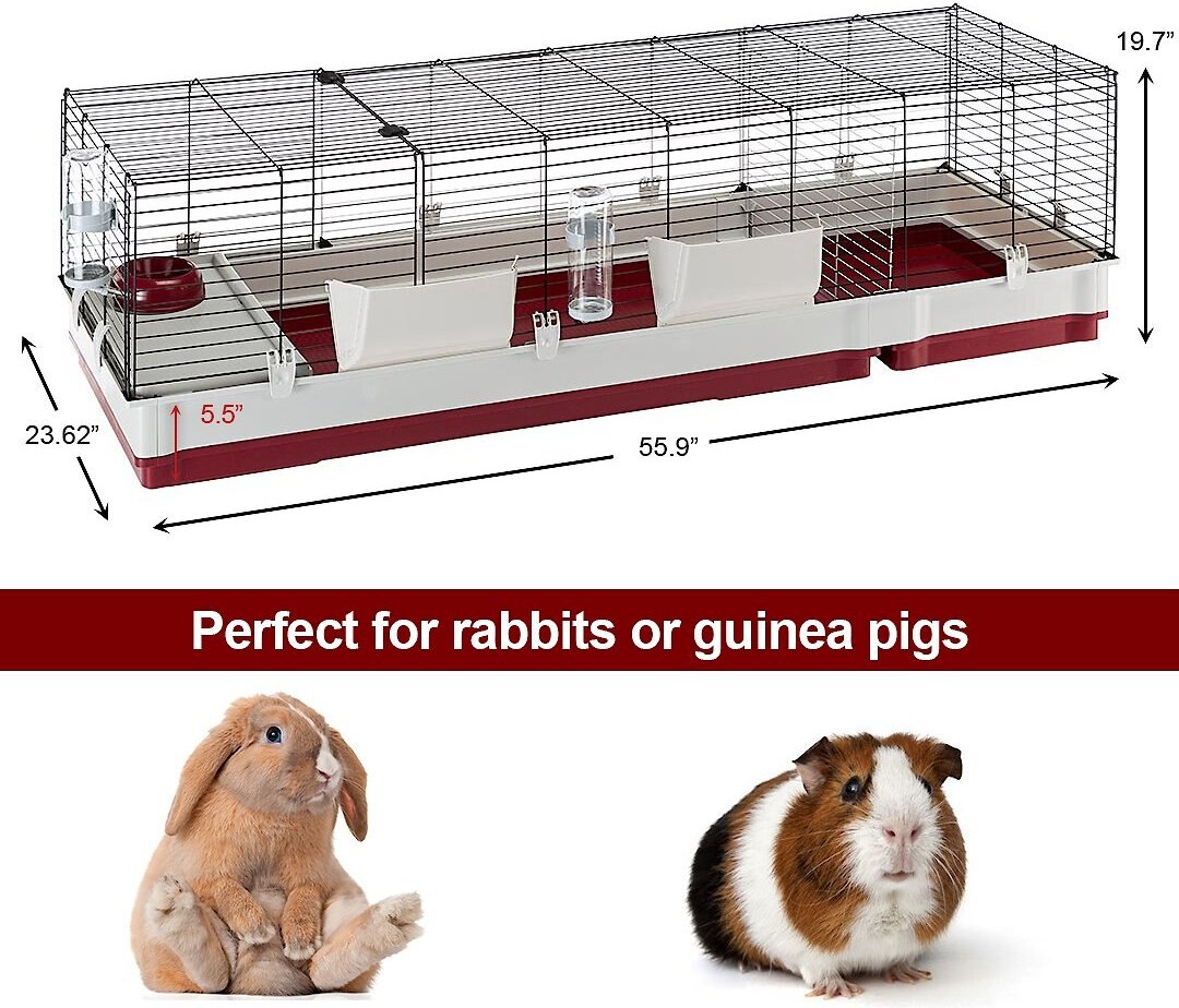 Ferplast Krolik 140 Rabbit Cage and Wire Hutch