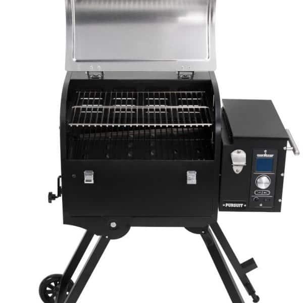 Camp Chef Pursuit Portable Pellet Grill in Stainless Steel