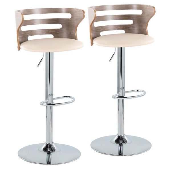 Carson Carrington Cranagh Adjustable Bar Stool (Set of 2)