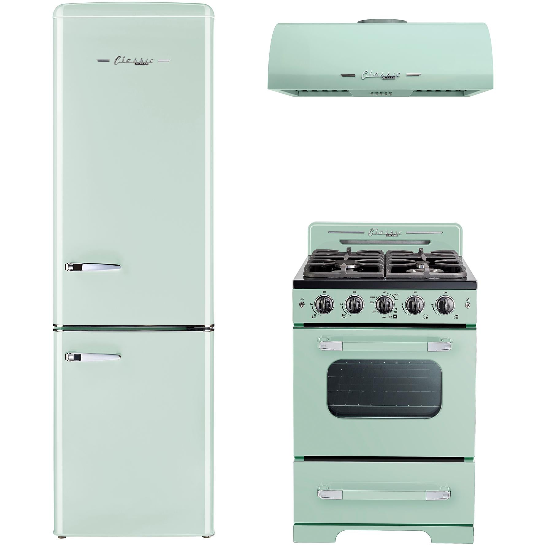 Unique Appliances 24-inch Classic Retro UGP-24CR RH LG