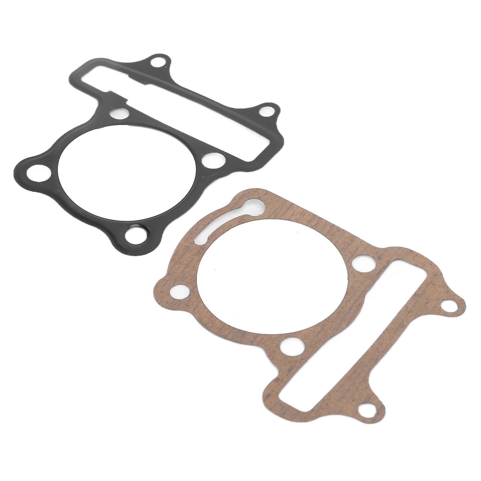 2pcs Cylinder Gasket Set 57.4mm For Moped Go Karts Gy6 50cc 60cc 80cc 100cc 125cc Engines