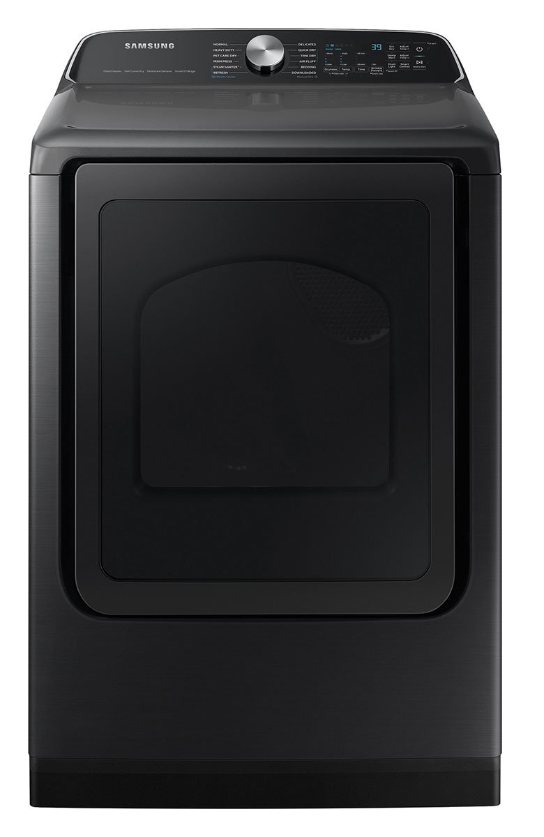  7.4 Cu. Ft. Smart Electric Dryer With Steam Sanitize In Brushed Black