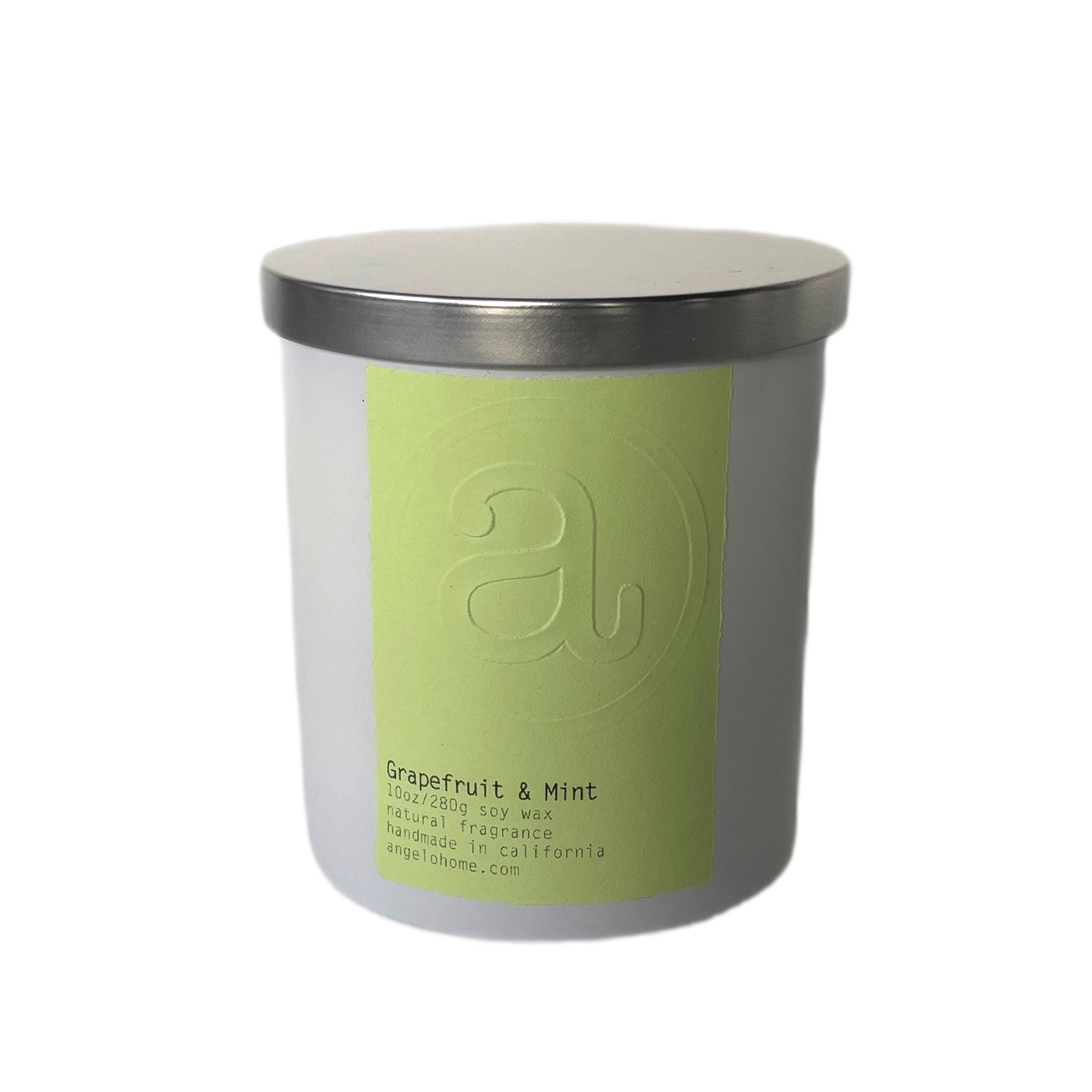 angelo:HOME Grapefruit & Mint Scented Candle