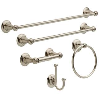 Delta Porter 18 in. Towel Bar in Brushed Nickel PTR18-BN