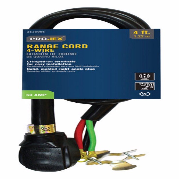 Projex 6 2 8 2 Srdt 250 V 4 Ft L Range Cord