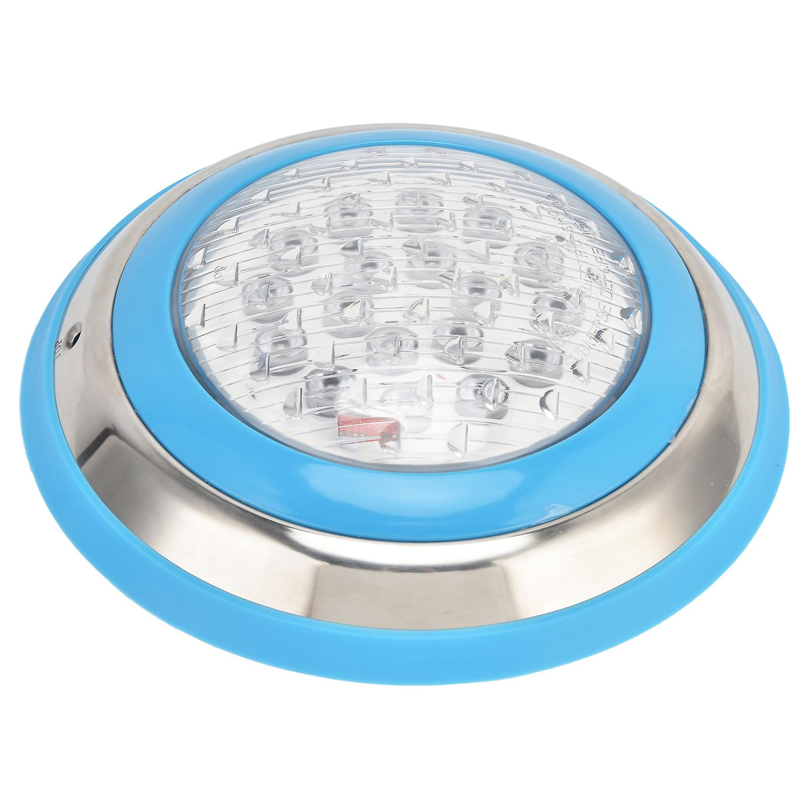 LED Swimming Pool Light Stainless Steel Waterproof Underwater Wall Lamp for Pool AC12V18W‑1800LM