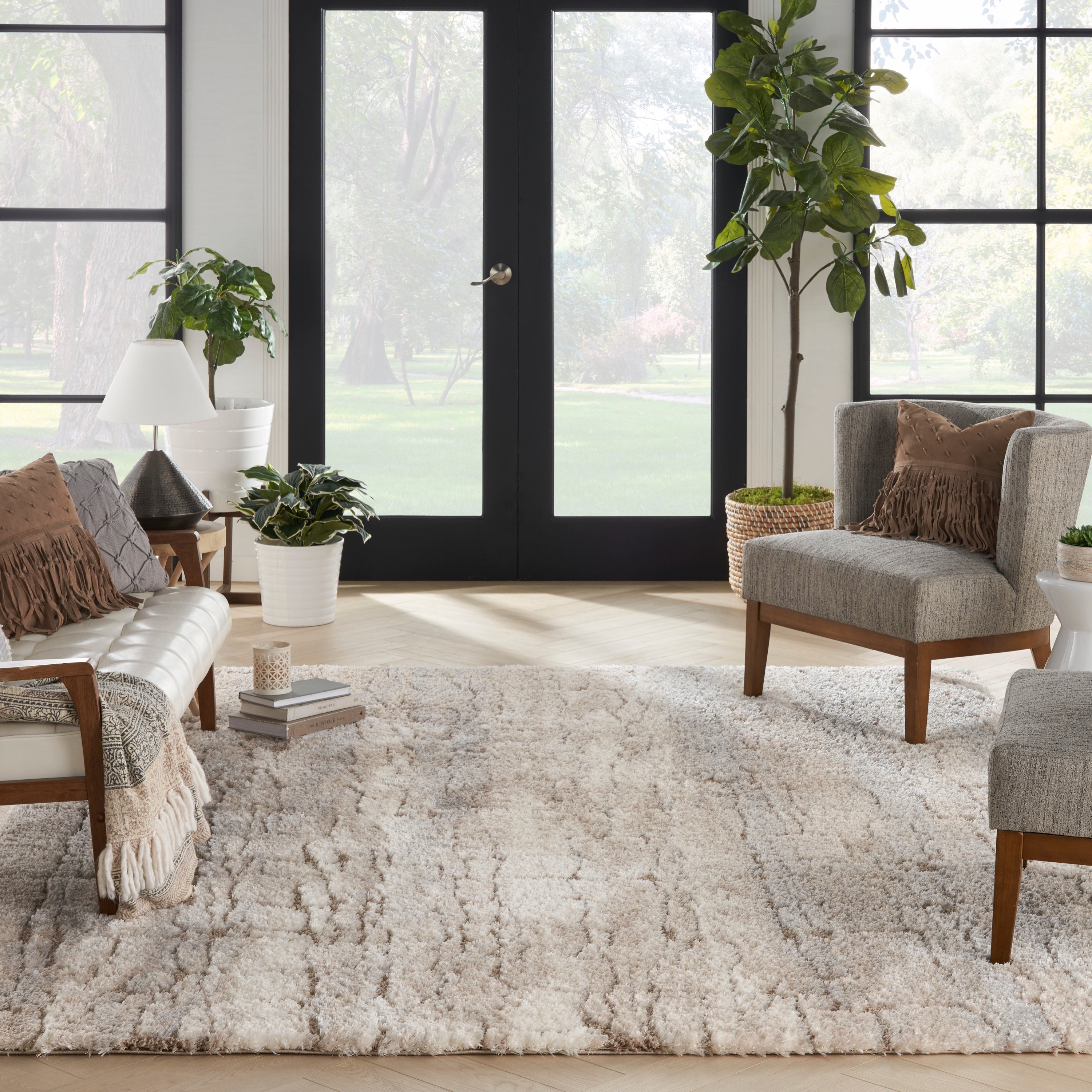 Dreamy Shag Ivory/Beige Rug