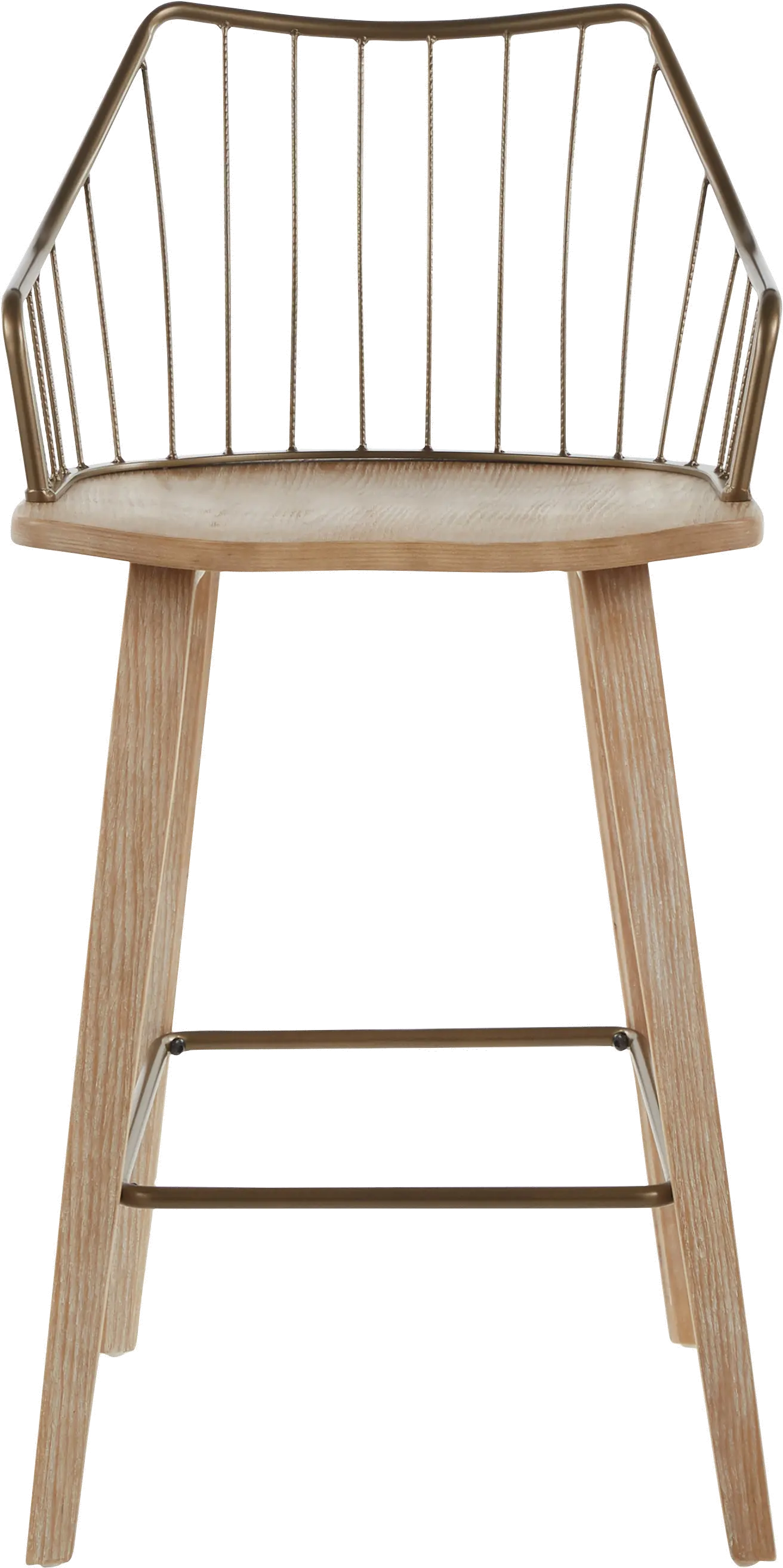 Winston Whitewash Counter Stool