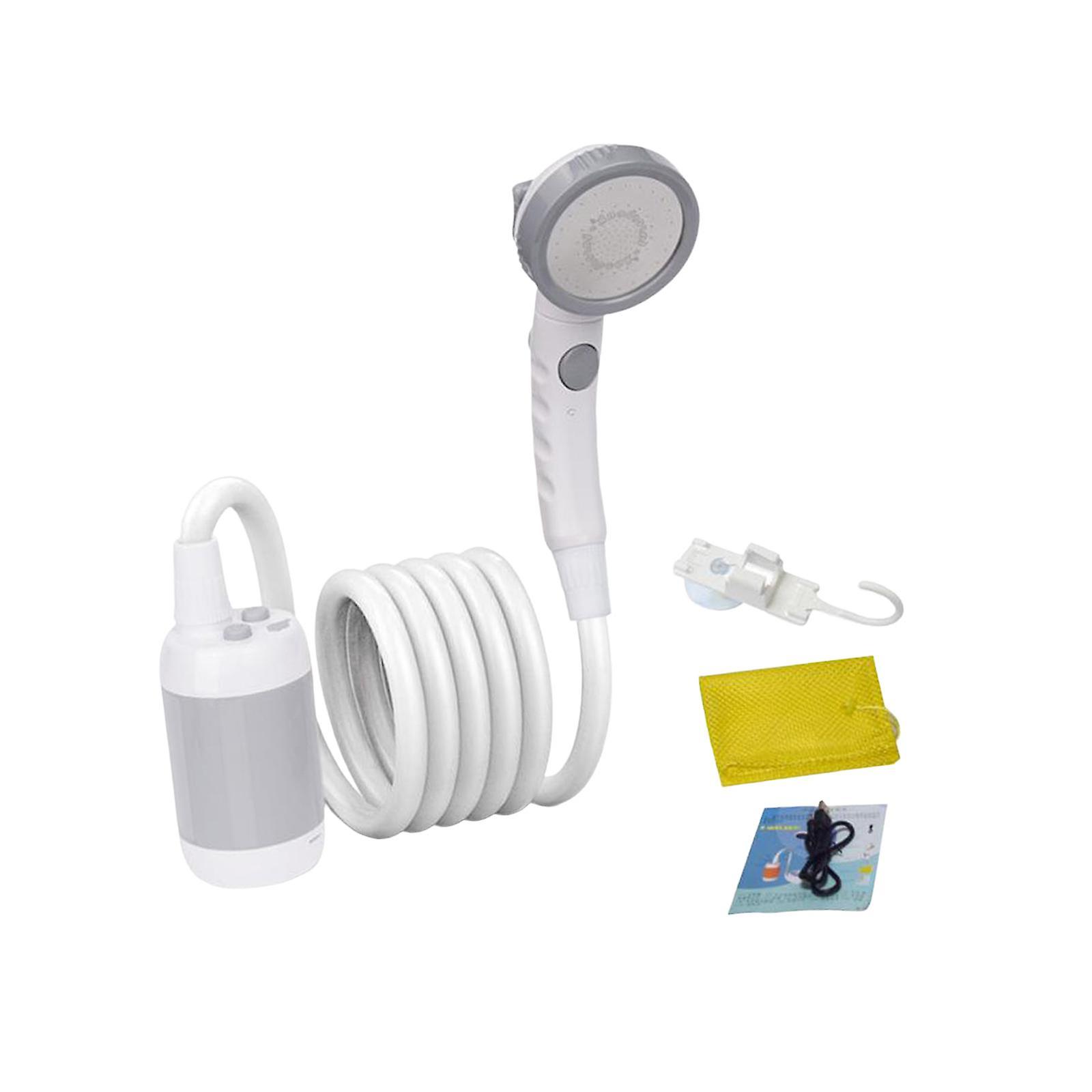 Portable Shower Usb Rechargeable Camping Shower For Hiking Bathing Gardening