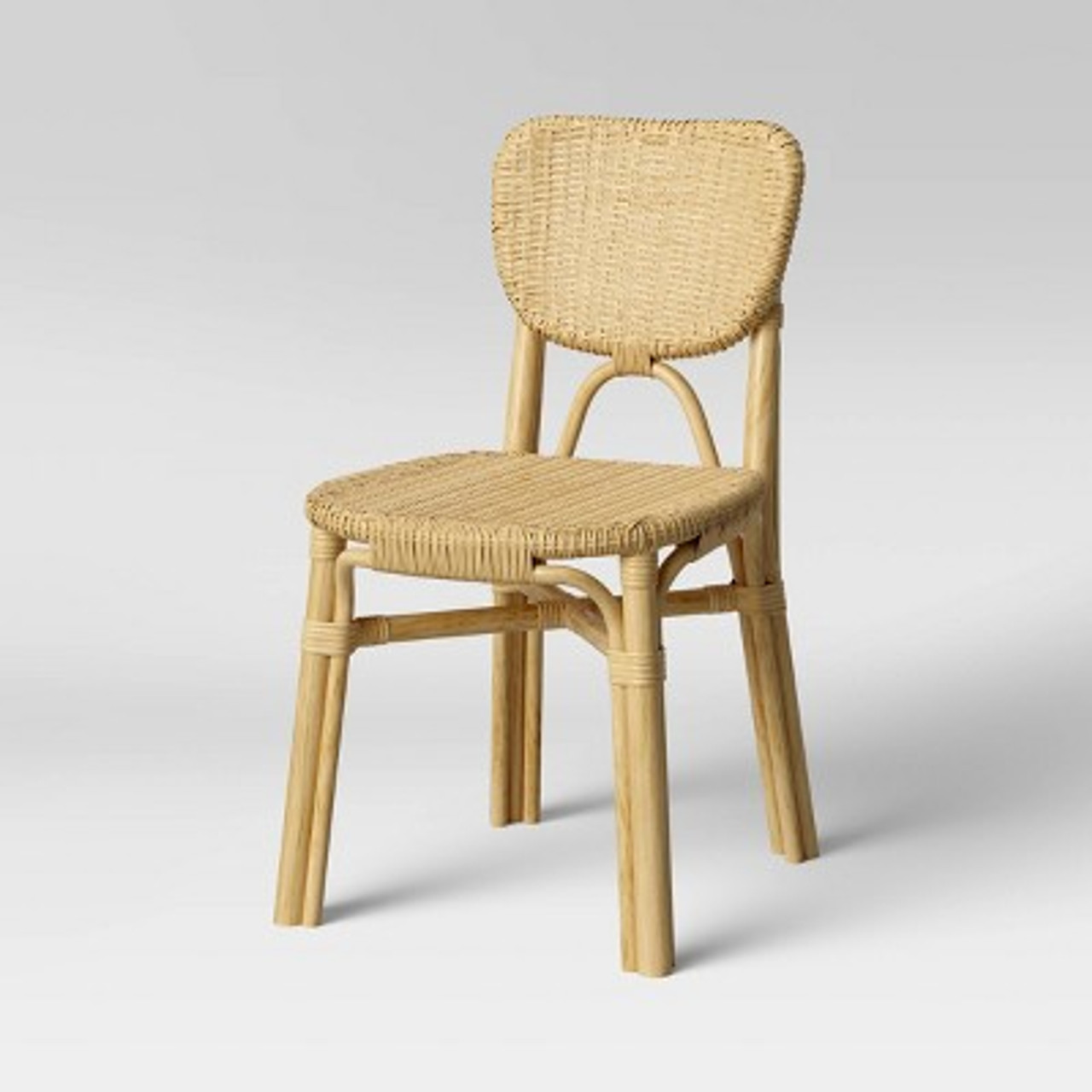 Canton Rattan and Woven Dining Chair Natural - Threshold™