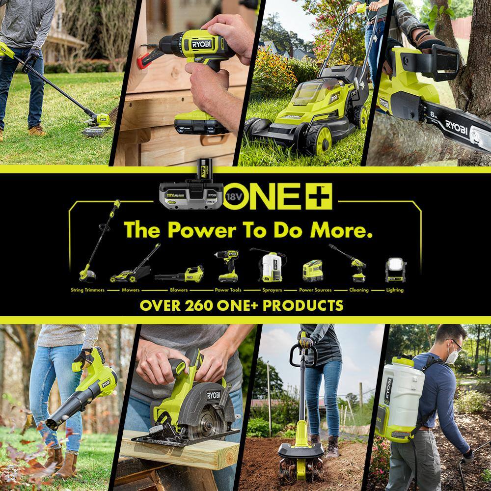 RYOBI ONE+ 18V 8 in. Cordless Battery Pole Saw (Tool Only) P4360BTL