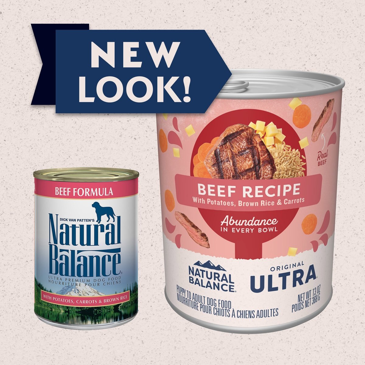 Natural Balance Original Ultra Beef Recipe Wet Dog Food