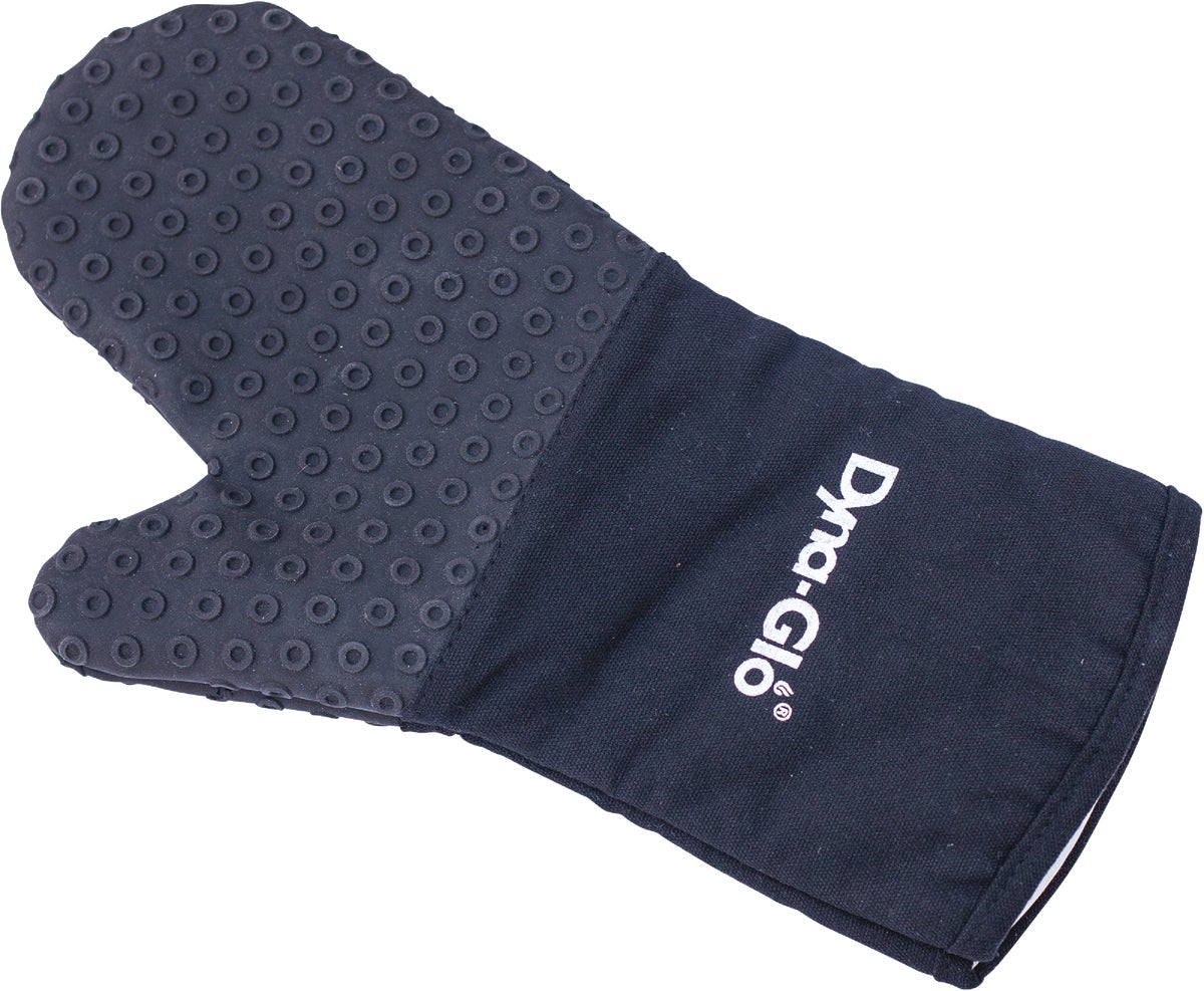 Dyna Glo Heat Resistant Grill Mitt 1 Size Fits Most Black