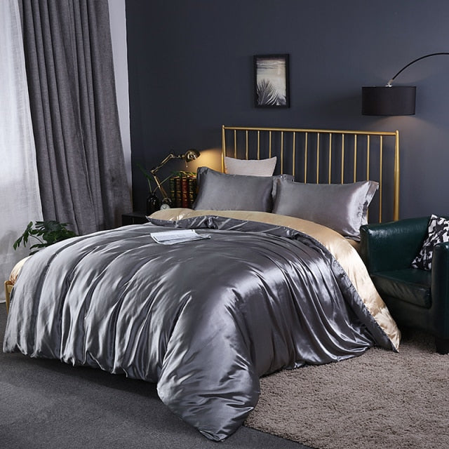 SleepSoft Luxury Silk Bedding Set