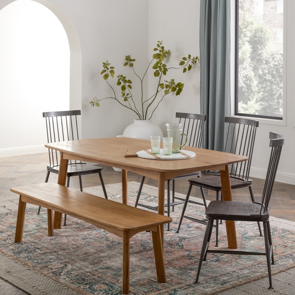 New Heights Hebgen Solid Oak Dining Table