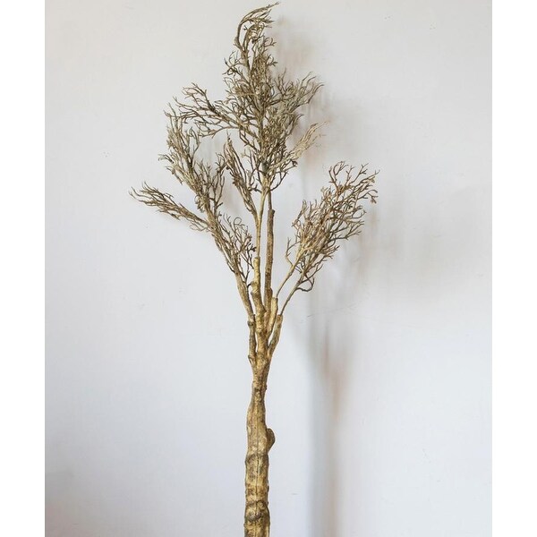 RusticReach Large Zen Branch Stem in Gold or Brown 49 Tall