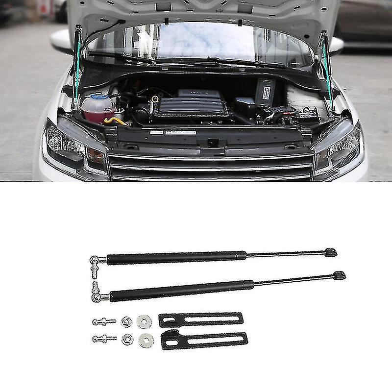 2pcs Car Refit Bonnet Hood Gas Spring Shock Lift Strut Bars Support