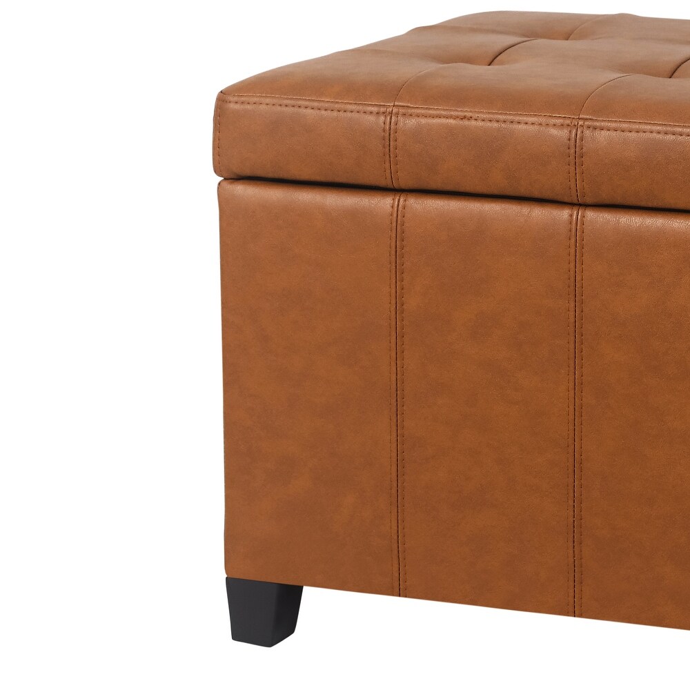 Adeco Storage Ottoman 18\