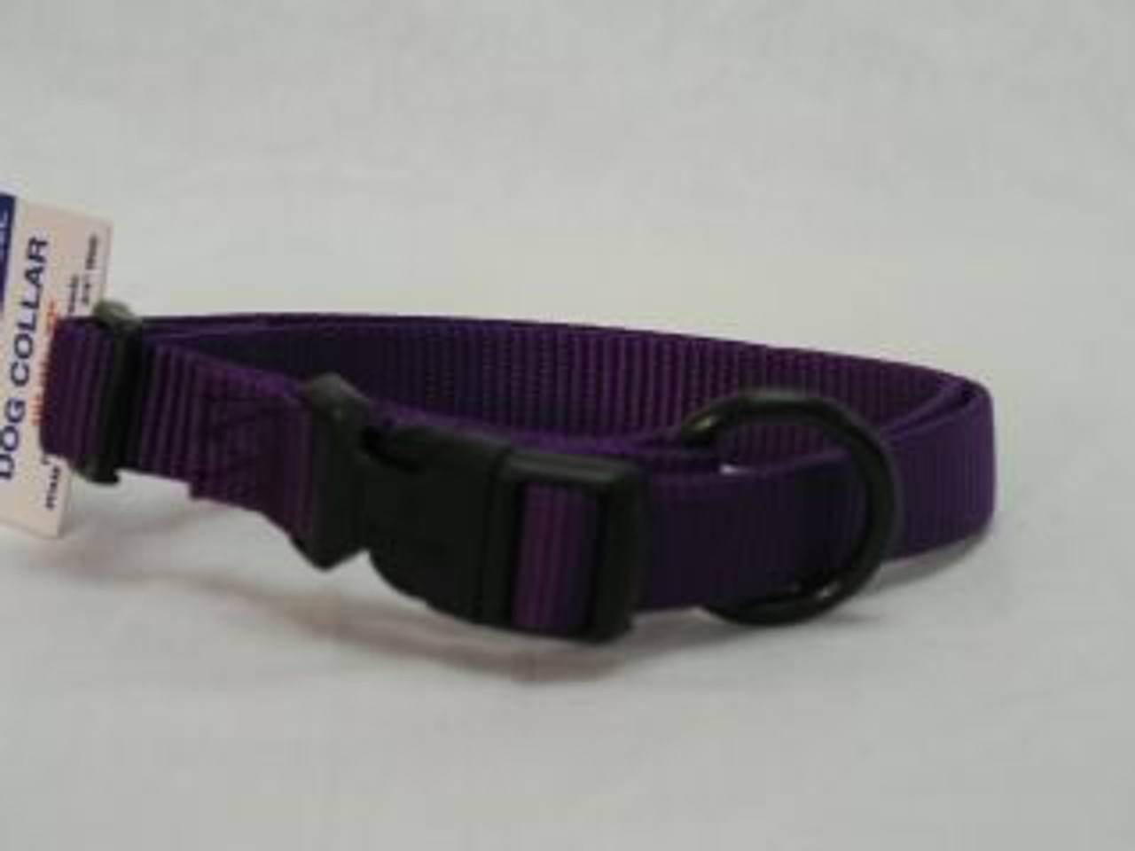 Hamilton Adjustable Dog Collar， 16-22 Inches， Purple