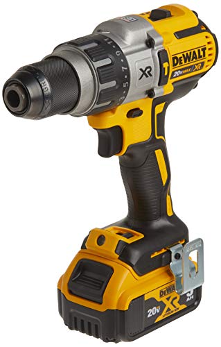 DW 20V MAX XR Hammer Drill Kit， Brushless， 3-Speed (DCD996P2)